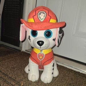 Paw Patrol Marshall 18” Plush Stuffed Animal Large Ty Beanie‎ Boos Pup Dog Puppy